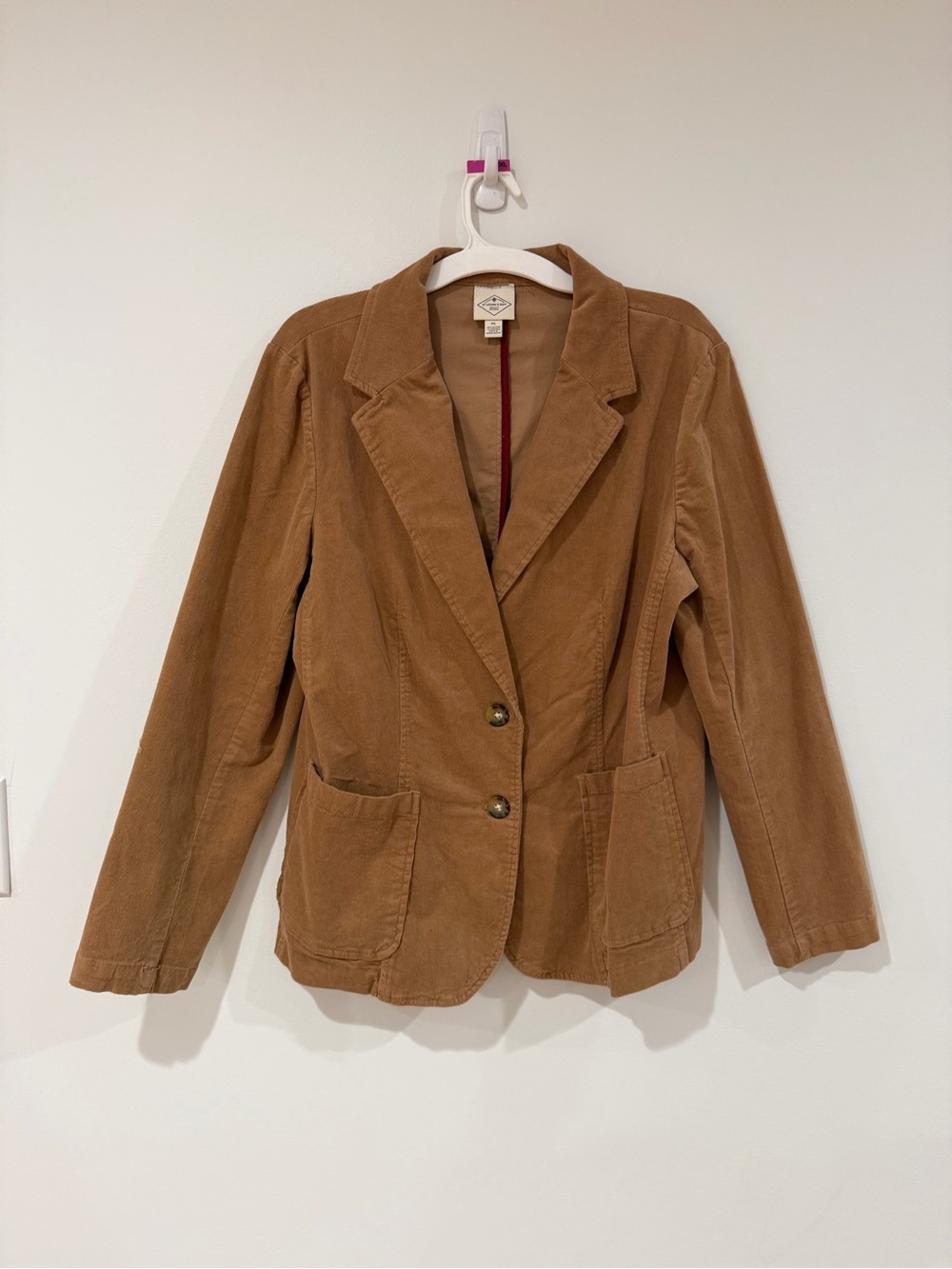 St. John's Bay Brown Corduroy Blazer Jacket